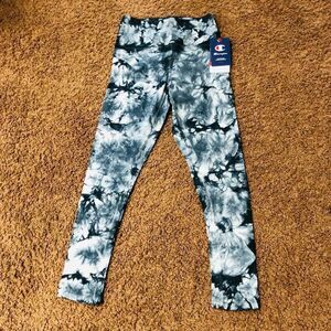 Brand New Authentic Champion‎ Tye Dye Leggings For Women Size Small 7/8